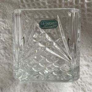 Crystal candle holder